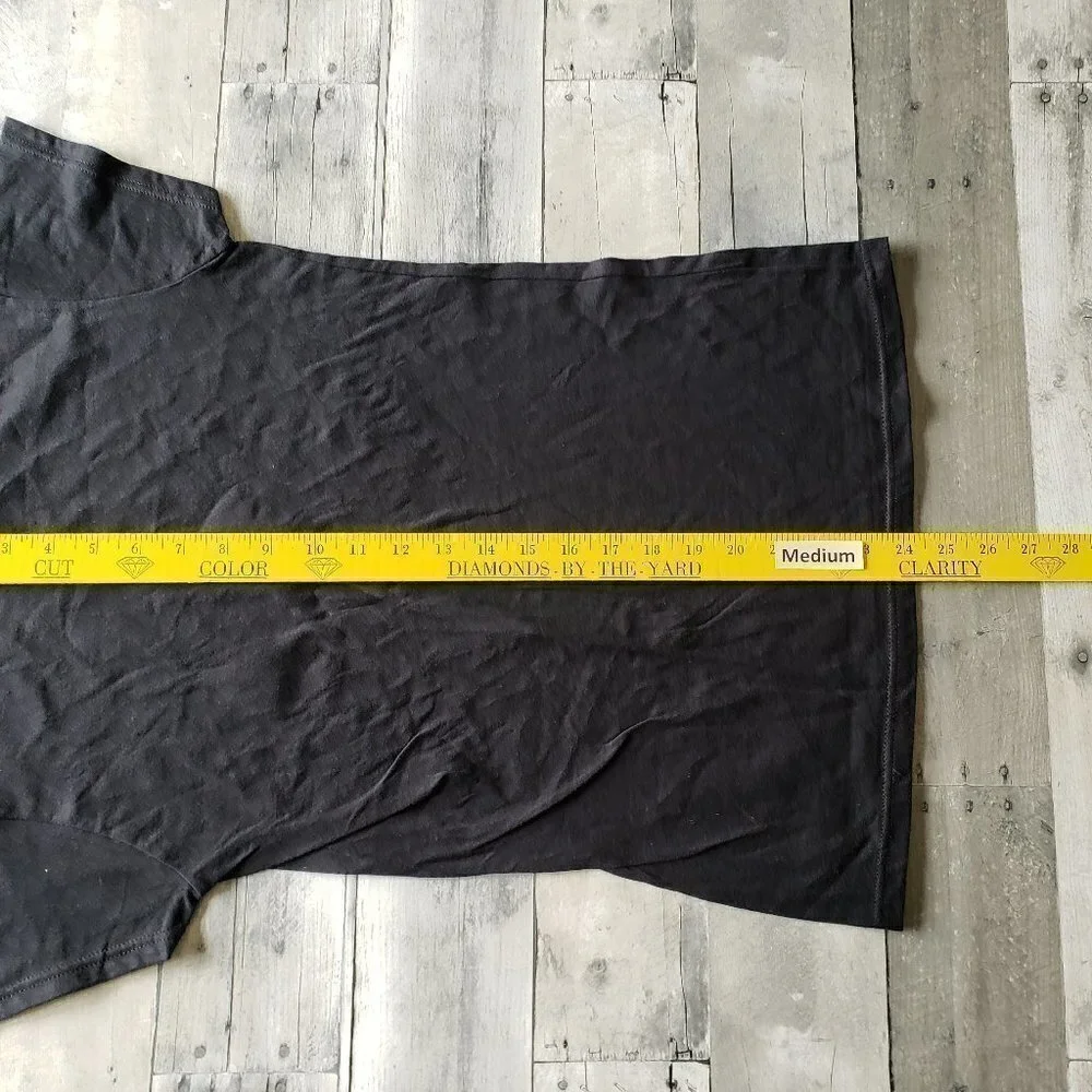 Chi Omega Empowered Women Black T-Shirt - Size M